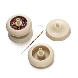 1Pcs Bead Loader Beading Spinner Quickly Beading Tools for DIY Seed Beads Waist Beads Bracelets Spin Beading Bowl Bead Spinner