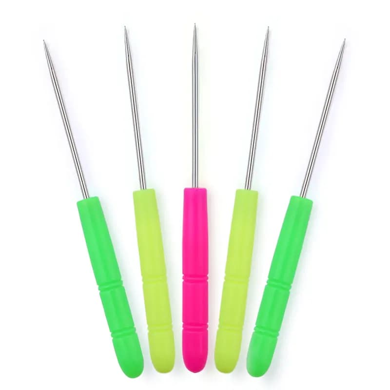 Stainless Steel Handle Awl Tools Beading Work Accessories Jewelry Making Tools Sewing Craft Supplies for Jewelry Making DIY