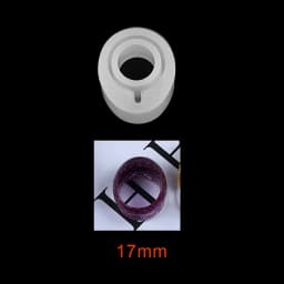 1pc Rings Resin Epoxy Molds Jewelry Silicone Mold Collection Handmade For DIY Crystal Silicone Jewelry Ring Mold Accessories