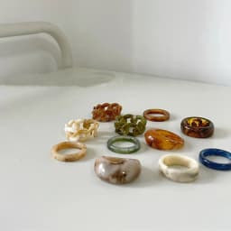 1pc Rings Resin Epoxy Molds Jewelry Silicone Mold Collection Handmade For DIY Crystal Silicone Jewelry Ring Mold Accessories