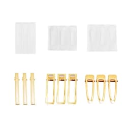 DIY Crafts Resin Silicone Epoxy Mold Hair Clip Barrette Mould Epoxy Resin Jewelry Casting