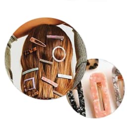 DIY Crafts Resin Silicone Epoxy Mold Hair Clip Barrette Mould Epoxy Resin Jewelry Casting