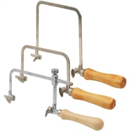 NIUPIKA Professional Saw Bow Wooden Handle with 12Pcs saw blade Jewelry Saw Frame Hand Tools Jeweler'S Saw Frame