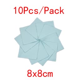 10-50pcs Polish Polishing Cloth Silver Color Cleaning Polishing Cloth Soft Clean Wipe Wiping Cloth For Silver Gold Jewelry Tool
