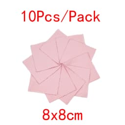 10-50pcs Polish Polishing Cloth Silver Color Cleaning Polishing Cloth Soft Clean Wipe Wiping Cloth For Silver Gold Jewelry Tool