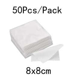 10-50pcs Polish Polishing Cloth Silver Color Cleaning Polishing Cloth Soft Clean Wipe Wiping Cloth For Silver Gold Jewelry Tool