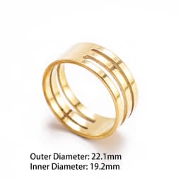 17/18/19mm Stainless Steel Jump Rings Opening Tools Finger Ring Opener For DIY Jewelry Making Materials Supplies Accessories