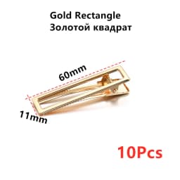 Hairpin Silicone Molds for DIY Jewelry Making Tools UV Resin Crafts Geometric Multi Shape Hair Accessories Epoxy Resin Mold