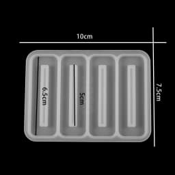 Hairpin Silicone Molds for DIY Jewelry Making Tools UV Resin Crafts Geometric Multi Shape Hair Accessories Epoxy Resin Mold