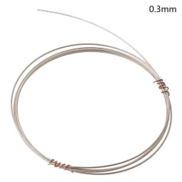 1 M 925 Sterling Silver Wire in Jewelry Making 0.3/0.4/0.5/0.6/0.7/0.8/0.9/1.2mm