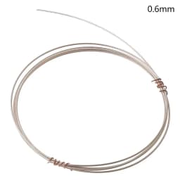 1 M 925 Sterling Silver Wire in Jewelry Making 0.3/0.4/0.5/0.6/0.7/0.8/0.9/1.2mm
