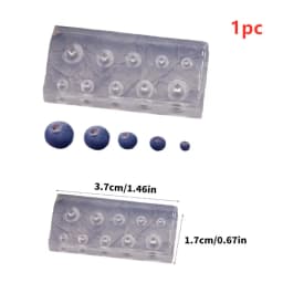 3D Blueberry Cherry Strawberry Fondant Molds Berry Series Chocolate Silicone Mold Candy Cupcake Topper Cake Decorating Tools