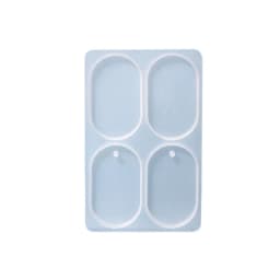 Hair Clip Silicone Resin Molds Resin Keychain Mold Fridge Magnet Clips Epoxy Casting Mold for DIY Crafts Jewelry Making
