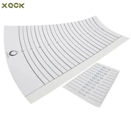 Plastic Calipers for Measuring Bangle Inner Circumference Diameter Portable Bracelet Gauge Sizer Jewelry Tools