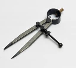 Jewelry Angle Measuring Compass Divider Adjustable Center Wheel Jewelry Craft Marking Making Processing Tools Accessories 11.5cm