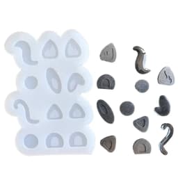 Animal Parts Silicone Mold Resin Shaking Cup Mold for Pendant Jewelry Keychain Decoration Making Diy Crafts