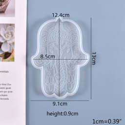 Hand of Fatima Eye of God Silicone Mold Handmade Candle Cake Soap Mould Aromatherapy Plaster Making DIY Resin Epoxy Mold