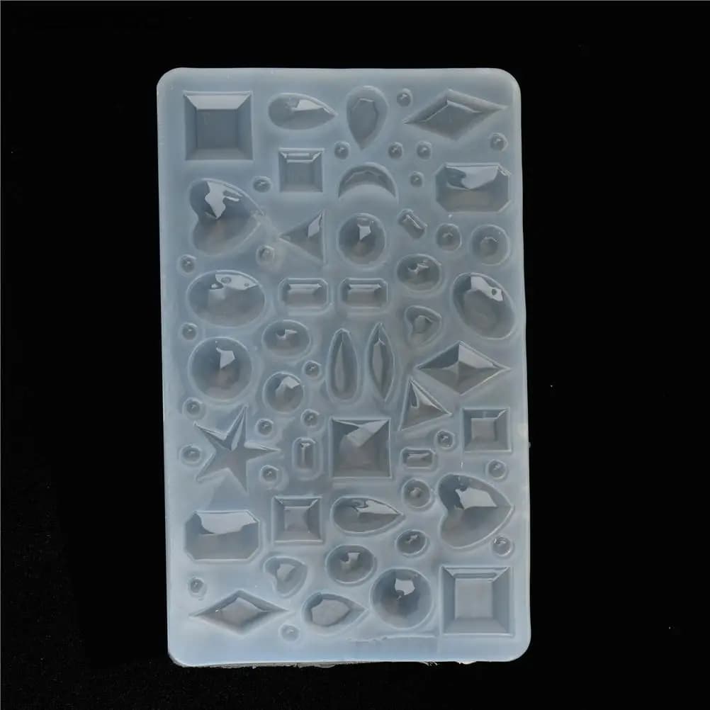 Different Sizes Various Shape Type Epoxy Resin Molds For Jewelry Pendant Silicone Jewelry Tools For DIY Jewelry Accessories