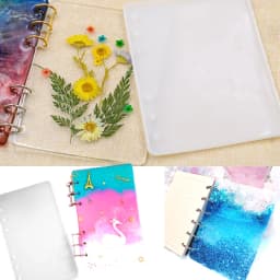 A4 A5 A6 A7 Notebook Cover Silicone Mold for Jewelry Resin Silicone Mould Handmade DIY Epoxy Resin Molds A7/A6/A5/A4 Size