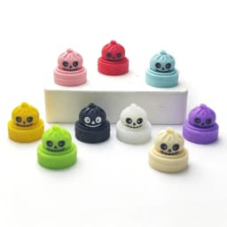 20pcs New Silicone Focal Beads Food Grade Silicone Teether Beads DIY Pacifier Chain Jewelry Accessories Focus Beads Wholesale