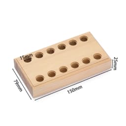 1pcs Hardwood with 6/812 Holes Plier Organizer Rack Woode Stand Plier Storage Plate for Pliers Storage and Management