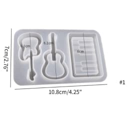 3D Marine Animals Flower Quicksand Silicone Mold Resin Shaker Charm Mould Keychain Pendant Jewelry Making Tools DIY Craft Supply