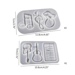 3D Marine Animals Flower Quicksand Silicone Mold Resin Shaker Charm Mould Keychain Pendant Jewelry Making Tools DIY Craft Supply