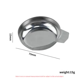 Stainless Steel Diamond Weighing Pan Bare Gems Stone Diamond Weigh Dish Scale Weigh Tray Jewelry Tools