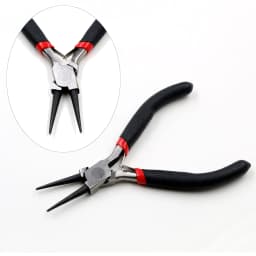 Ferronickel Carbon-Hardened Steel Round Nose End Cutting Jewelry Pliers Tools DIY Equipment Pliers Fit Handcraft Beadwork Repair