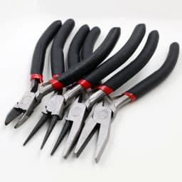 Ferronickel Carbon-Hardened Steel Round Nose End Cutting Jewelry Pliers Tools DIY Equipment Pliers Fit Handcraft Beadwork Repair