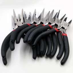 Ferronickel Carbon-Hardened Steel Round Nose End Cutting Jewelry Pliers Tools DIY Equipment Pliers Fit Handcraft Beadwork Repair