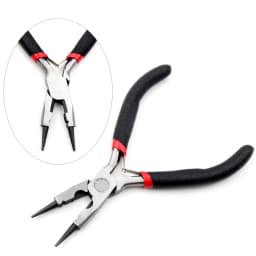 Ferronickel Carbon-Hardened Steel Round Nose End Cutting Jewelry Pliers Tools DIY Equipment Pliers Fit Handcraft Beadwork Repair