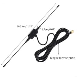157F SMAMale Plug Horn Antenna Amplifier with 1.47Meters Line 433MHZ Antenna