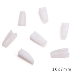 1PC Coffee Carbon Steel Jewelry Pliers DIY Beading Wire Wrapping Tools Nylon Jaw Round Flat Nose Pliers Hand Tools Accessories