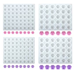 Mini Cat Claw Resin Mold Animal Paw Wax Pellet Molds Handmade Soap Molds DIY Baking Moylds Cake Fondant Chocolate-Decor