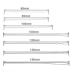 1pc 80-140mm Stainless Steel Big Eye Beading Needles Easy Thread String Cord Pins For Beads DIY Jewelry Findings Making Tools