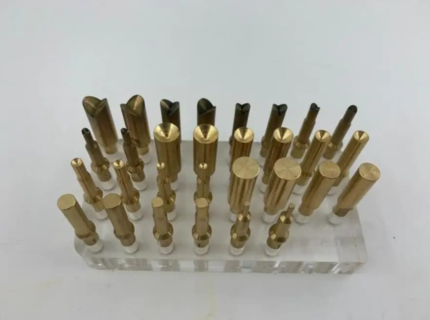 dopstick set Dop sticks set gem faceting dops stone polishing grding tools