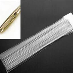 50pcs Tools Beading Needles Threading Cord Tool Mini Size Graver Jewelry Threading Metal Tools 0.45x55mm Crochet