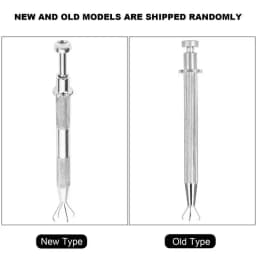 4 Prong Stainless Steel Jewelry Holder Pick-up Tool Diamond Gems Holder Tweezer Catcher Grabber with 4 Claws Jewelry Making Tool