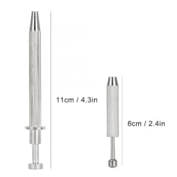 4 Prong Stainless Steel Jewelry Holder Pick-up Tool Diamond Gems Holder Tweezer Catcher Grabber with 4 Claws Jewelry Making Tool