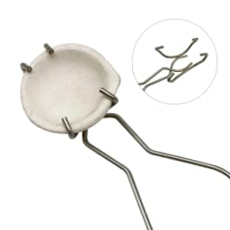 Professional Crucible Tongs Small Whip Tong Crucible Tongs for Laboratory Industry Ceramic-Crucible Tong Gold Melting