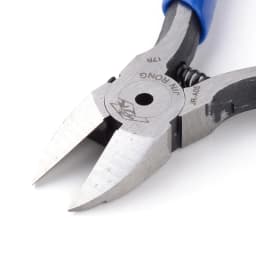 PandaHall Blue Steel Chain Nose Pliers Jewelry Making Equipment DIY Beading Hand Tools 12x65x10mm