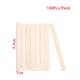 50-150 Pcs Ice Cream Popsicle Sticks Wooden Stirring Stick For Epoxy Resin Mold Jewelry Making Handmade Craft Supplies Tools