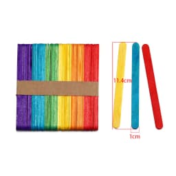 50-150 Pcs Ice Cream Popsicle Sticks Wooden Stirring Stick For Epoxy Resin Mold Jewelry Making Handmade Craft Supplies Tools