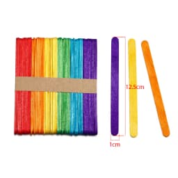 50-150 Pcs Ice Cream Popsicle Sticks Wooden Stirring Stick For Epoxy Resin Mold Jewelry Making Handmade Craft Supplies Tools