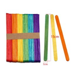 50-150 Pcs Ice Cream Popsicle Sticks Wooden Stirring Stick For Epoxy Resin Mold Jewelry Making Handmade Craft Supplies Tools