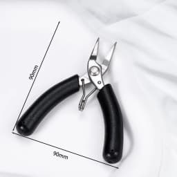 Stainless Steel Mini Jewelry Pliers Needle Nose Pliers Round Nose Pliers Wire Cutter for Jewelry Making Repair DIY Hand Tools