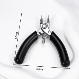 Stainless Steel Mini Jewelry Pliers Needle Nose Pliers Round Nose Pliers Wire Cutter for Jewelry Making Repair DIY Hand Tools