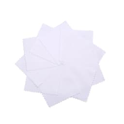 50 PCS Silver Polishing Cloth Cleaner Jewelry Cleaning Cloth Anti-Tarnish Tool
