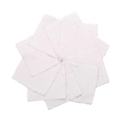 50 PCS Silver Polishing Cloth Cleaner Jewelry Cleaning Cloth Anti-Tarnish Tool